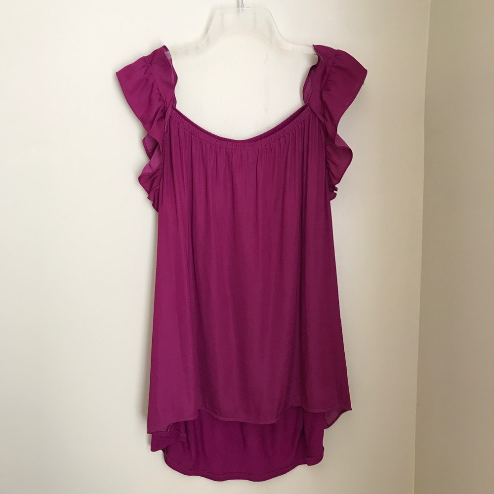 LOFT Ruffle Blouse | xxl